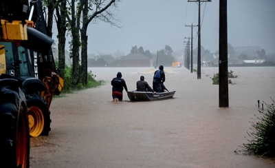 El sur de Brasil sufre unas lluvias históricas con más de 50 muertos y decenas de desaparecidos